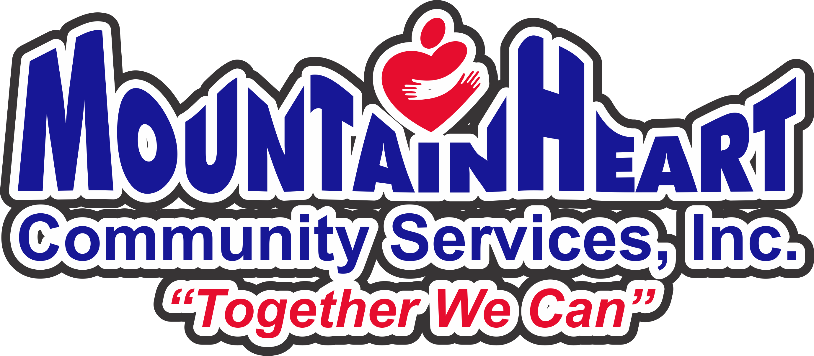 MountainHeart Community Services, Inc. Logo 2017 Double Outline
