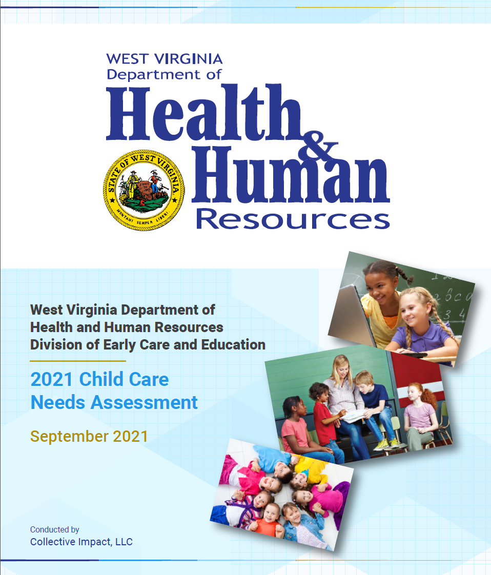 2021 Child Care Needs Assessment Cover Image