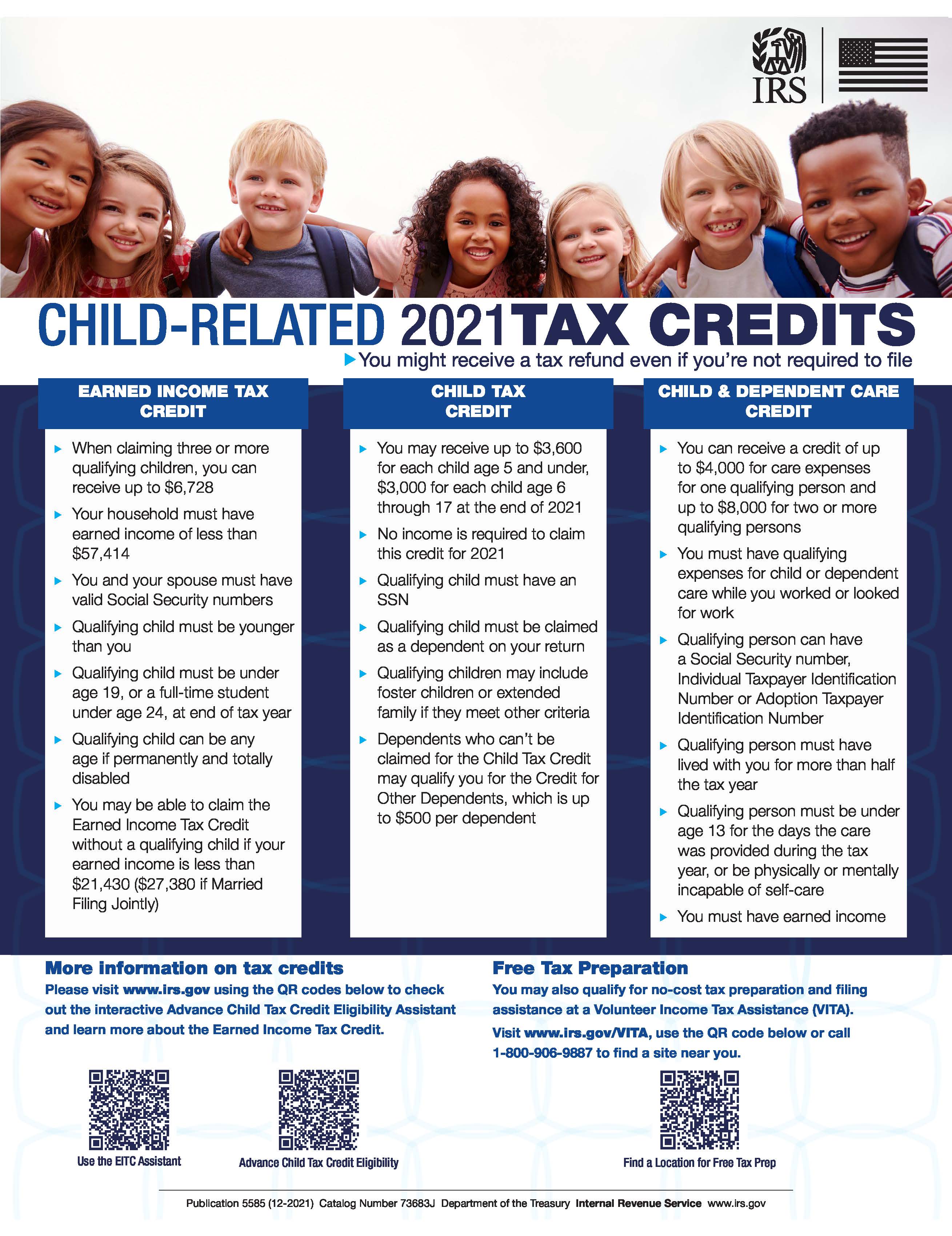 Child-Related 2021 Tax Credits