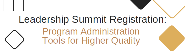 Leadership Summit Registration Header