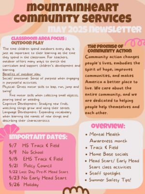 MAY 2025 NEWSLETTER Cover Image