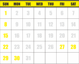 Calendar Image
