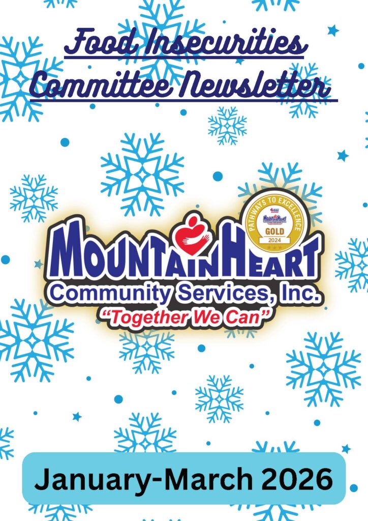 MountainHeart Food Insecurities newsletter July-September 2025
